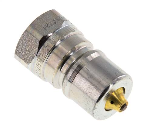 Stalen DN 10 Hydraulische Koppeling Insteeknippel G 3/8 inch Binnendraad Drukontlasting ISO 7241-1 B D 19.1mm