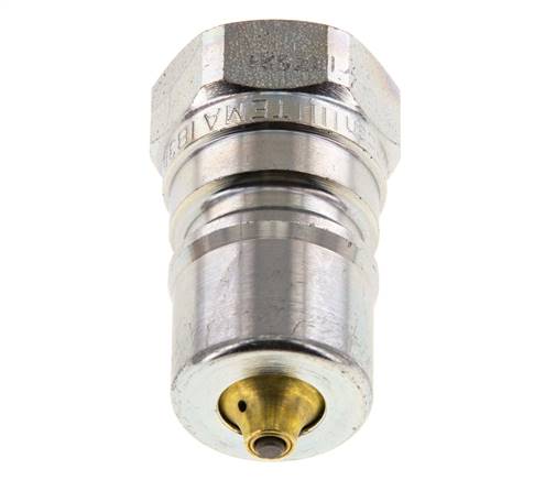 Stalen DN 10 Hydraulische Koppeling Insteeknippel G 3/8 inch Binnendraad Drukontlasting ISO 7241-1 B D 19.1mm