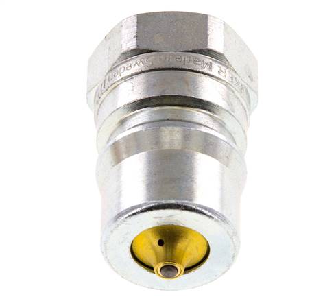 Stalen DN 12.5 Hydraulische Koppeling Insteeknippel G 1/2 inch Binnendraad Drukontlasting ISO 7241-1 B D 23.5mm