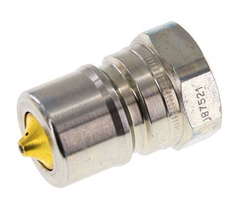 Stalen DN 20 Hydraulische Koppeling Insteeknippel G 3/4 inch Binnendraad Drukontlasting ISO 7241-1 B D 31.4mm