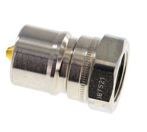 Steel DN 20 Hydraulic Coupling Plug G 3/4 inch Female Threads Pressure Eliminator ISO 7241-1 B D 31.4mm