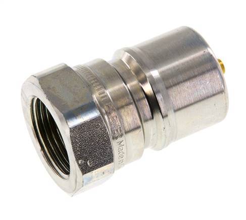 Stalen DN 20 Hydraulische Koppeling Insteeknippel G 3/4 inch Binnendraad Drukontlasting ISO 7241-1 B D 31.4mm