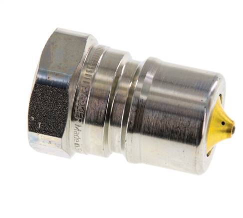 Stalen DN 20 Hydraulische Koppeling Insteeknippel G 3/4 inch Binnendraad Drukontlasting ISO 7241-1 B D 31.4mm