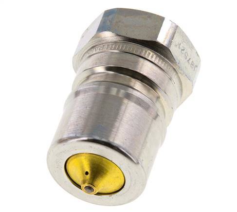 Stalen DN 20 Hydraulische Koppeling Insteeknippel G 3/4 inch Binnendraad Drukontlasting ISO 7241-1 B D 31.4mm