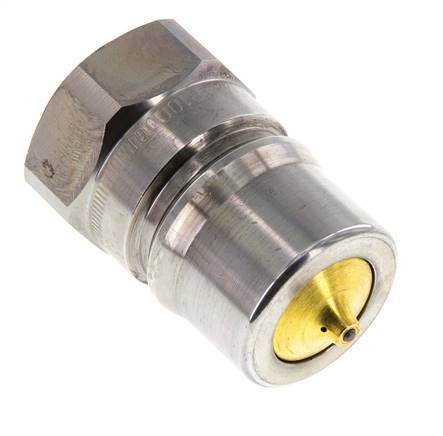 Stalen DN 25 Hydraulische Koppeling Insteeknippel G 1 inch Binnendraad Drukontlasting ISO 7241-1 B D 37.8mm