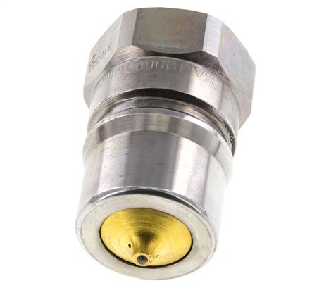 Stalen DN 25 Hydraulische Koppeling Insteeknippel G 1 inch Binnendraad Drukontlasting ISO 7241-1 B D 37.8mm