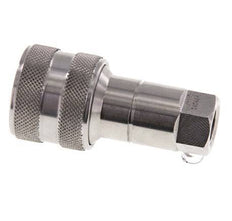 RVS DN 5 Hydraulische Koppeling Snelkoppeling G 1/8 inch Binnendraad ISO 7241-1 B D 10.9mm