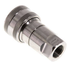 RVS DN 10 Hydraulische Koppeling Snelkoppeling G 3/8 inch Binnendraad ISO 7241-1 B D 19.1mm