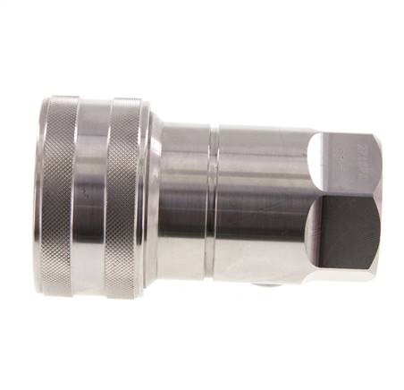 RVS DN 20 Hydraulische Koppeling Snelkoppeling G 3/4 inch Binnendraad ISO 7241-1 B D 31.4mm