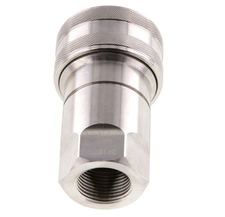 RVS DN 20 Hydraulische Koppeling Snelkoppeling G 3/4 inch Binnendraad ISO 7241-1 B D 31.4mm