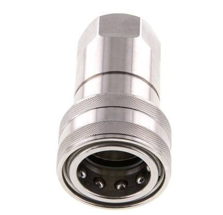 RVS DN 20 Hydraulische Koppeling Snelkoppeling G 3/4 inch Binnendraad ISO 7241-1 B D 31.4mm
