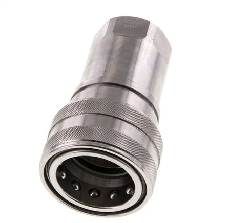 RVS DN 50 Hydraulische Koppeling Snelkoppeling G 2 inch Binnendraad ISO 7241-1 B D 63.2mm