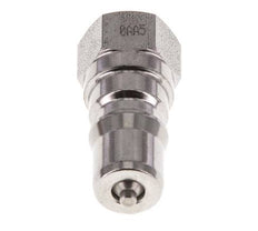 RVS DN 5 Hydraulische Koppeling Insteeknippel G 1/8 inch Binnendraad ISO 7241-1 B D 10.9mm