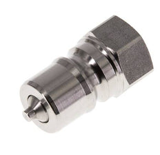 RVS DN 10 Hydraulische Koppeling Insteeknippel G 3/8 inch Binnendraad ISO 7241-1 B D 19.1mm