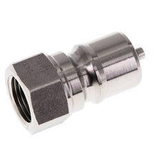 RVS DN 10 Hydraulische Koppeling Insteeknippel G 3/8 inch Binnendraad ISO 7241-1 B D 19.1mm