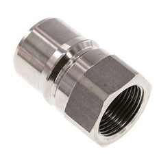 RVS DN 25 Hydraulische Koppeling Insteeknippel G 1 inch Binnendraad ISO 7241-1 B D 37.8mm