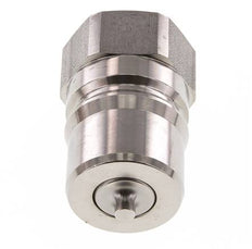 RVS DN 25 Hydraulische Koppeling Insteeknippel G 1 inch Binnendraad ISO 7241-1 B D 37.8mm
