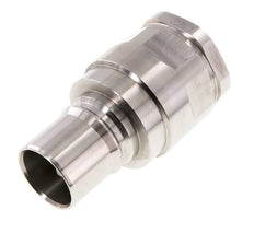 RVS DN 40 Hydraulische Koppeling Insteeknippel G 1 1/2 inch Binnendraad ISO 7241-1 B D 44.5mm