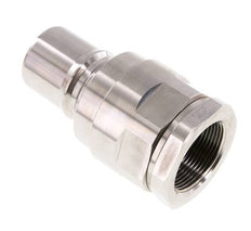 RVS DN 40 Hydraulische Koppeling Insteeknippel G 1 1/2 inch Binnendraad ISO 7241-1 B D 44.5mm