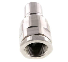 RVS DN 40 Hydraulische Koppeling Insteeknippel G 1 1/2 inch Binnendraad ISO 7241-1 B D 44.5mm