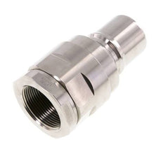 RVS DN 40 Hydraulische Koppeling Insteeknippel G 1 1/2 inch Binnendraad ISO 7241-1 B D 44.5mm
