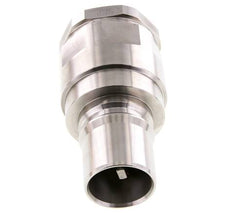 RVS DN 40 Hydraulische Koppeling Insteeknippel G 1 1/2 inch Binnendraad ISO 7241-1 B D 44.5mm