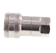 RVS DN 12.5 Hydraulische Koppeling Snelkoppeling 1/2 inch NPT binnendraad ISO 7241-1 B D 23.5mm