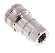 RVS DN 12.5 Hydraulische Koppeling Snelkoppeling 1/2 inch NPT binnendraad ISO 7241-1 B D 23.5mm