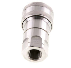 RVS DN 12.5 Hydraulische Koppeling Snelkoppeling 1/2 inch NPT binnendraad ISO 7241-1 B D 23.5mm