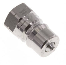 RVS DN 12.5 Hydraulische Koppeling Insteeknippel 1/2 inch NPT binnendraad ISO 7241-1 B D 23.5mm