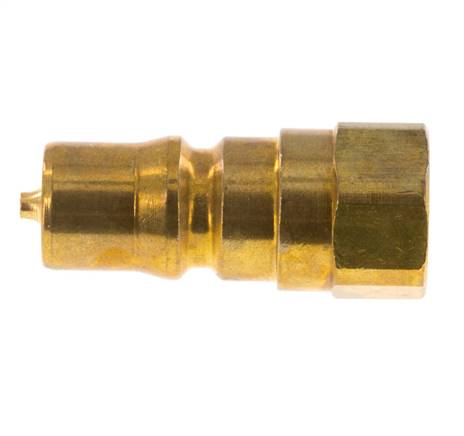 Messing DN 5 Hydraulische Koppeling Insteeknippel G 1/8 inch Binnendraad ISO 7241-1 B D 10.9mm