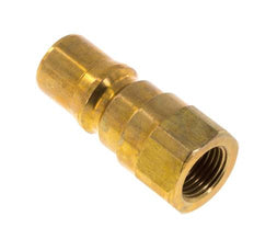 Messing DN 5 Hydraulische Koppeling Insteeknippel G 1/8 inch Binnendraad ISO 7241-1 B D 10.9mm