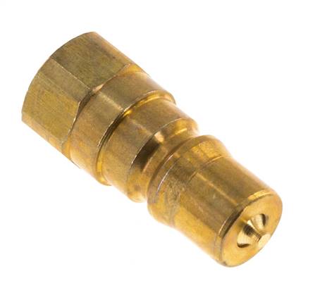 Messing DN 5 Hydraulische Koppeling Insteeknippel G 1/8 inch Binnendraad ISO 7241-1 B D 10.9mm