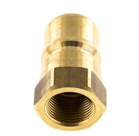 Messing DN 20 Hydraulische Koppeling Insteeknippel G 3/4 inch Binnendraad ISO 7241-1 B D 31.4mm