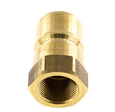 Messing DN 20 Hydraulische Koppeling Insteeknippel G 3/4 inch Binnendraad ISO 7241-1 B D 31.4mm