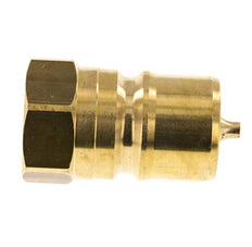 Messing DN 20 Hydraulische Koppeling Insteeknippel G 3/4 inch Binnendraad ISO 7241-1 B D 31.4mm