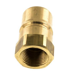 Messing DN 25 Hydraulische Koppeling Insteeknippel G 1 inch Binnendraad ISO 7241-1 B D 37.8mm