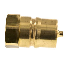 Messing DN 25 Hydraulische Koppeling Insteeknippel G 1 inch Binnendraad ISO 7241-1 B D 37.8mm