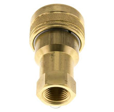Messing DN 12.5 Hydraulische Koppeling Snelkoppeling 1/2 inch NPT binnendraad ISO 7241-1 B D 23.5mm