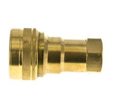 Messing DN 20 Hydraulische Koppeling Snelkoppeling 3/4 inch NPT binnendraad ISO 7241-1 B D 31.4mm