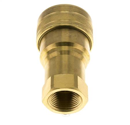 Messing DN 50 Hydraulische Koppeling Snelkoppeling 2 inch NPT binnendraad ISO 7241-1 B D 63.2mm