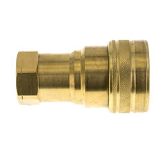 Messing DN 40 Hydraulische Koppeling Snelkoppeling 1 1/2 inch NPT binnendraad ISO 7241-1 B D 44.5mm