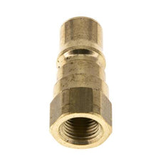 Messing DN 5 Hydraulische Koppeling Insteeknippel 1/8 inch NPT binnendraad ISO 7241-1 B D 10.9mm