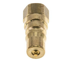 Messing DN 5 Hydraulische Koppeling Insteeknippel 1/8 inch NPT binnendraad ISO 7241-1 B D 10.9mm