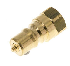 Messing DN 6.3 Hydraulische Koppeling Insteeknippel 1/4 inch NPT binnendraad ISO 7241-1 B D 14.2mm