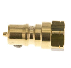 Messing DN 6.3 Hydraulische Koppeling Insteeknippel 1/4 inch NPT binnendraad ISO 7241-1 B D 14.2mm