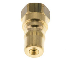 Messing DN 6.3 Hydraulische Koppeling Insteeknippel 1/4 inch NPT binnendraad ISO 7241-1 B D 14.2mm