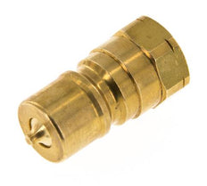 Messing DN 10 Hydraulische Koppeling Insteeknippel 3/8 inch NPT binnendraad ISO 7241-1 B D 19.1mm