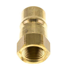 Messing DN 12.5 Hydraulische Koppeling Insteeknippel 1/2 inch NPT binnendraad ISO 7241-1 B D 23.5mm