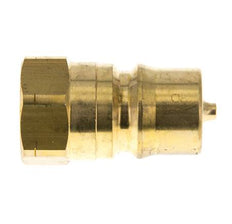 Messing DN 12.5 Hydraulische Koppeling Insteeknippel 1/2 inch NPT binnendraad ISO 7241-1 B D 23.5mm